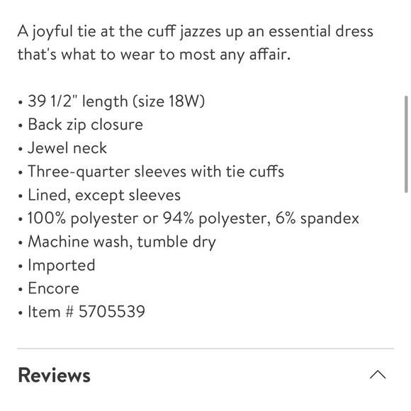 CeCe Tie Sleeve Shift Dress - Picture 5 of 5